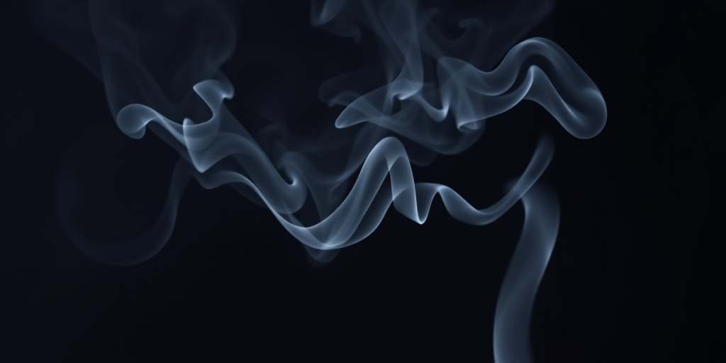 smoke no background