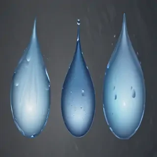 water droplets clipart