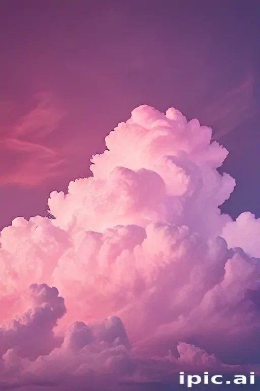 pink cloud wallpaper