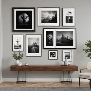 gallery wall mockup