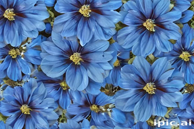 blue flower