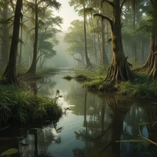 swamp background