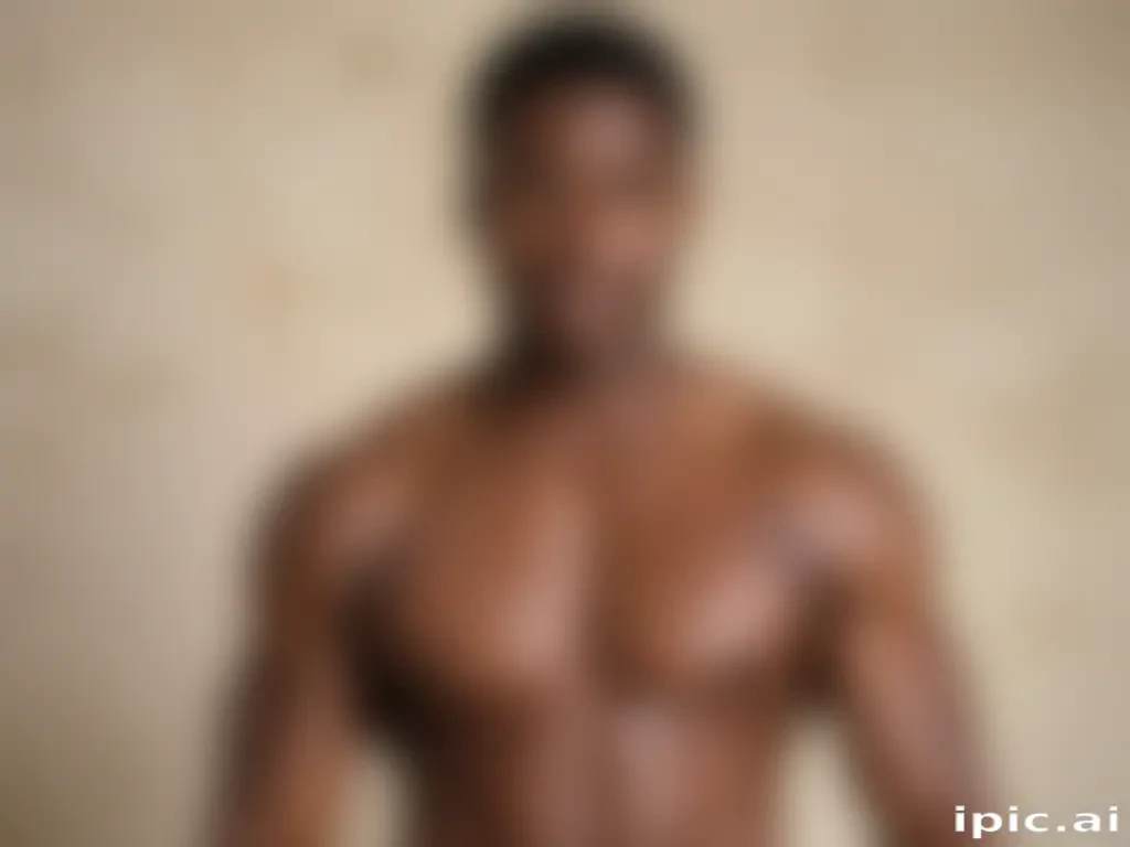 black male shirtless