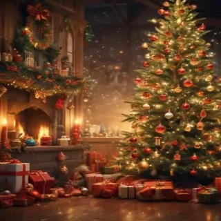 cute christmas background