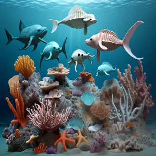 sea creatures