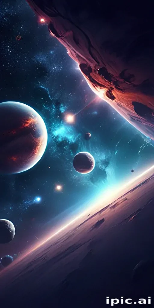 space wallpaper phone