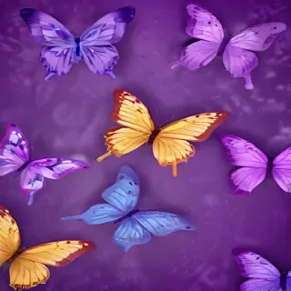 butterfly backgrounds purple