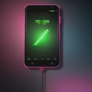 4k neon phone wallpaper