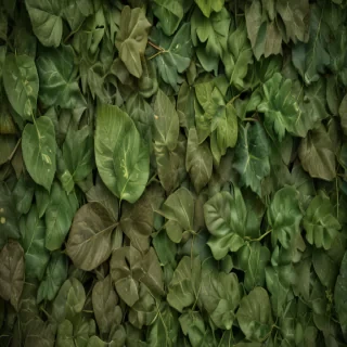 leaves no background