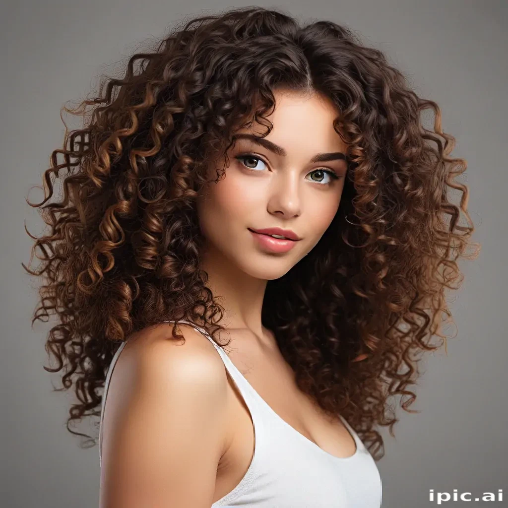 curly hair png