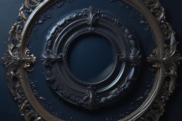 dark blue background aesthetic