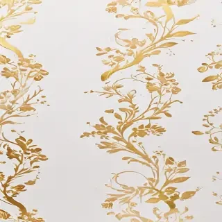 white background gold