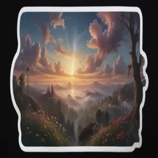 transparent aesthetic sticker