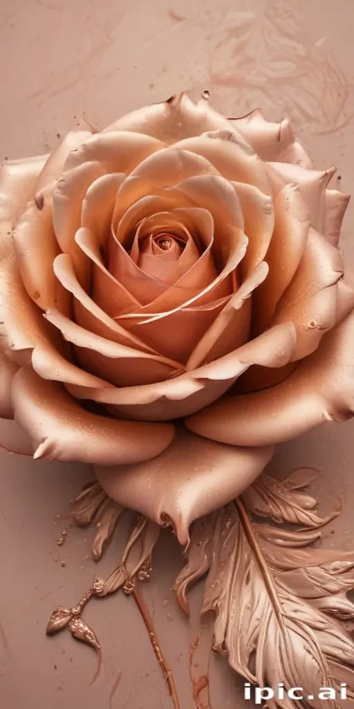 rose gold iphone screensaver