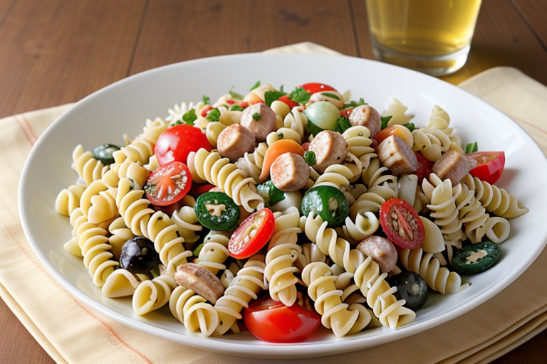 what goes well with pasta salad