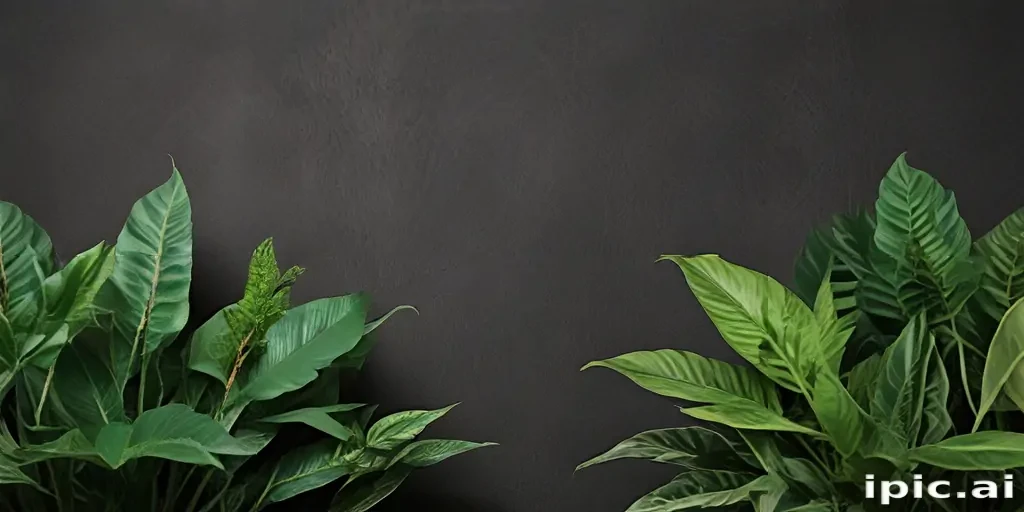 zoom background plants