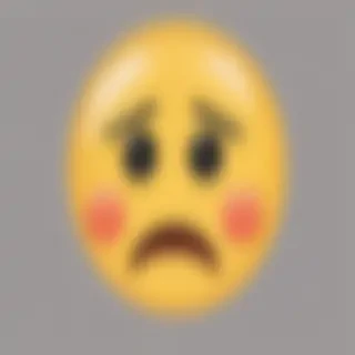sad emoji transparent