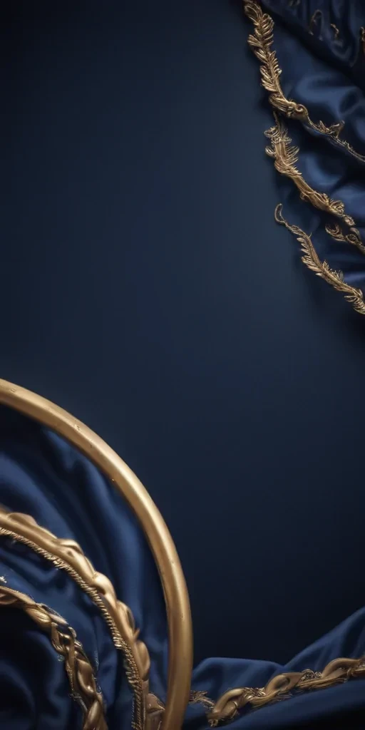 navy background