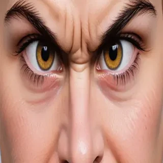 angry face