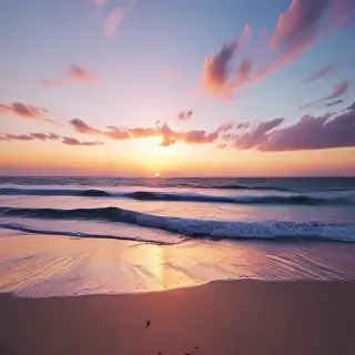 aesthetic beach background