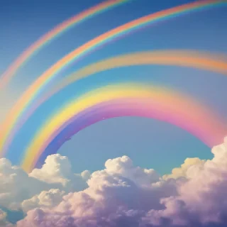cute rainbow backgrounds