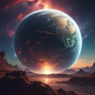planet background
