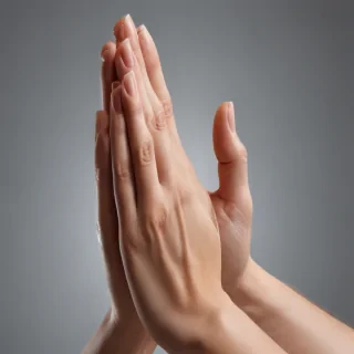praying hands transparent background