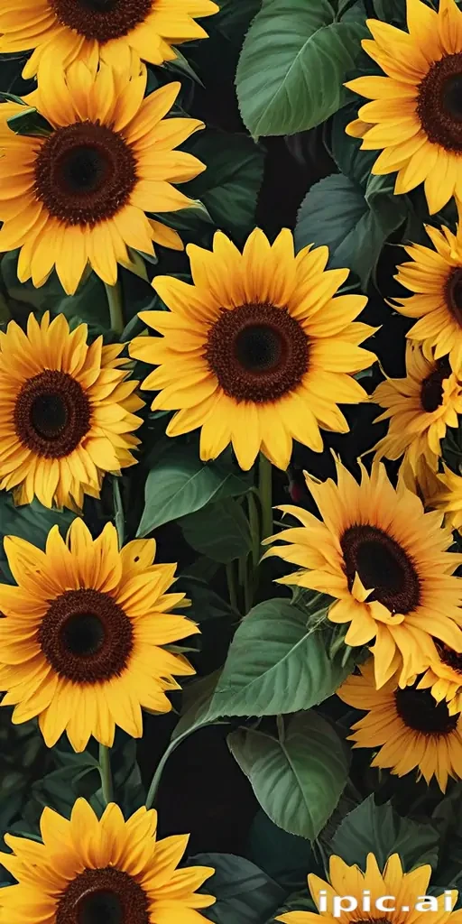 aesthetic sunflower wallpaper