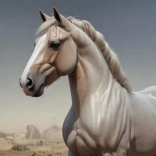 image of a cartoon horse