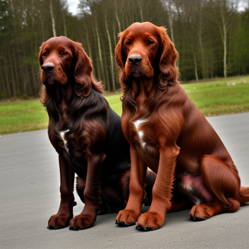 irish setter dog breed