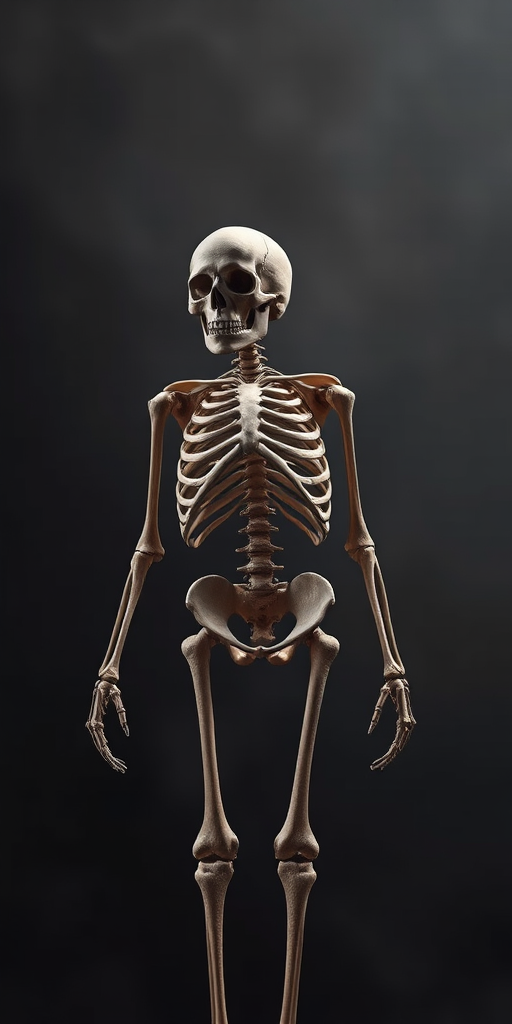skeleton background
