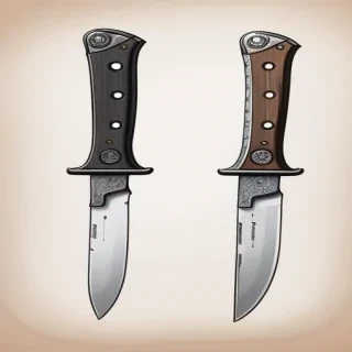 drawings of knives