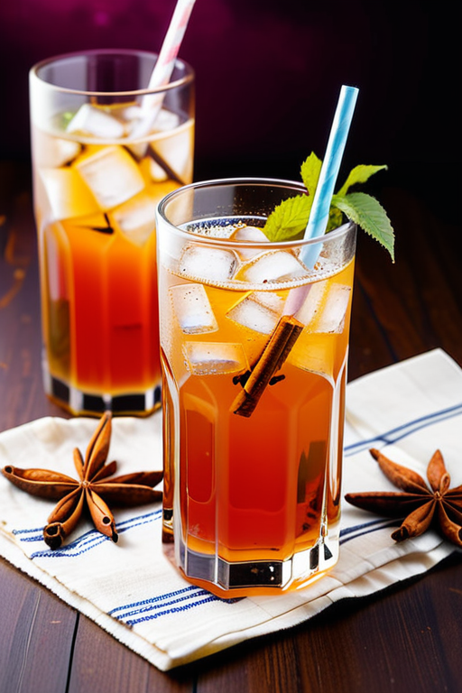 spiced cold drink made with sweetened