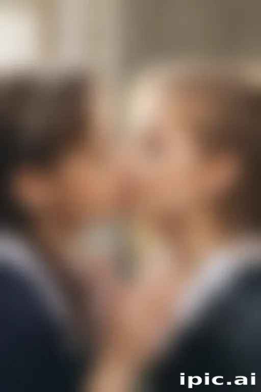 2 girls kissing