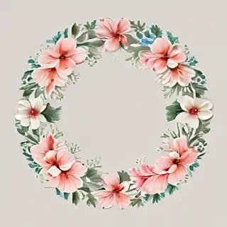 flower circle png