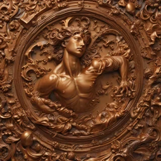 bronze background