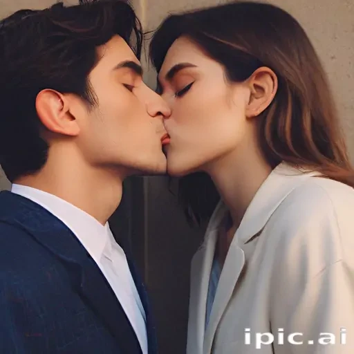 kissing aesthetic