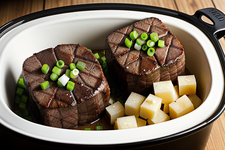 venison cube steak crock pot