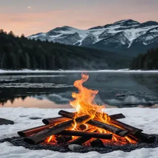 camp fire png