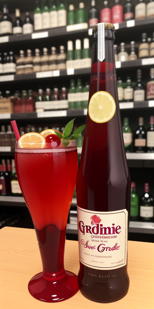 does finest call grenadine have alcohol in it
