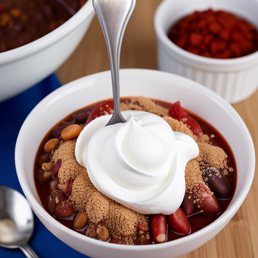 what dessert goes with chili