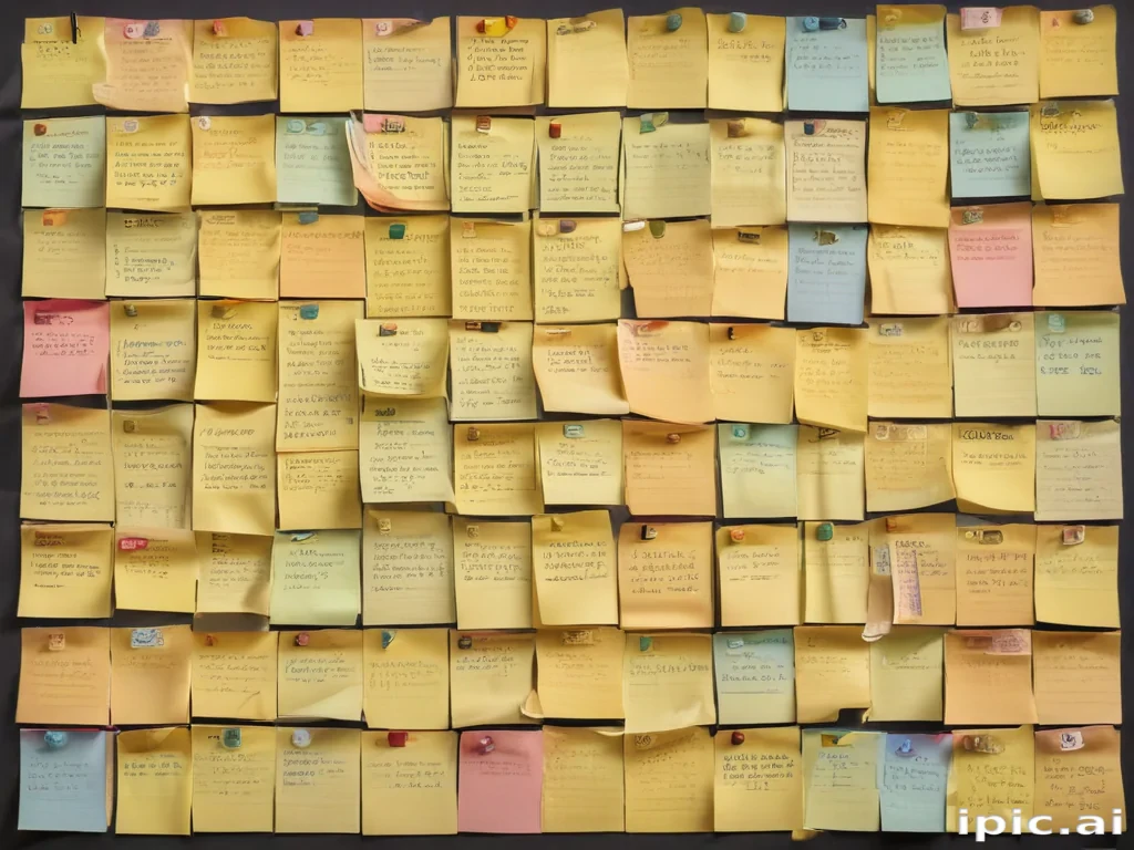 sticky note background