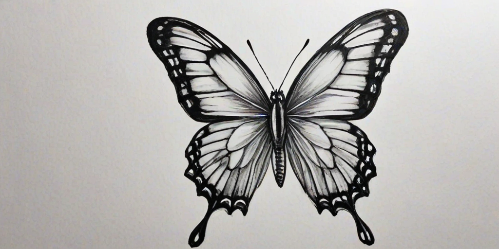 buterfly drawings