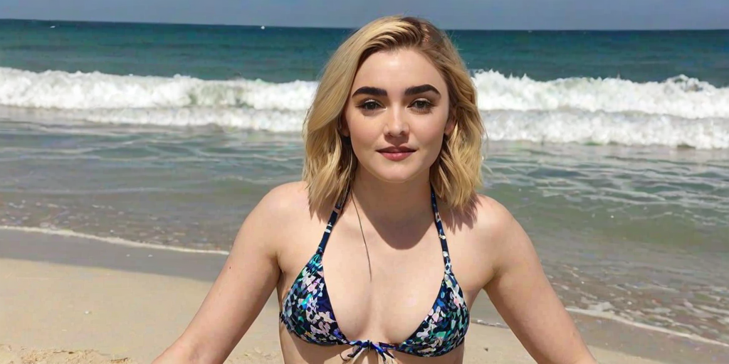 meg donnelly in a bikini