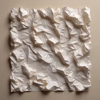 crumpled paper overlay