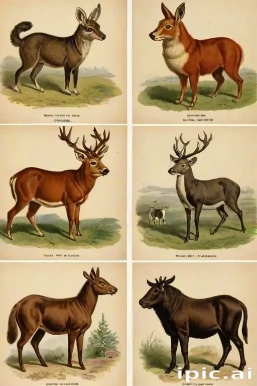 vintage illustrations animals