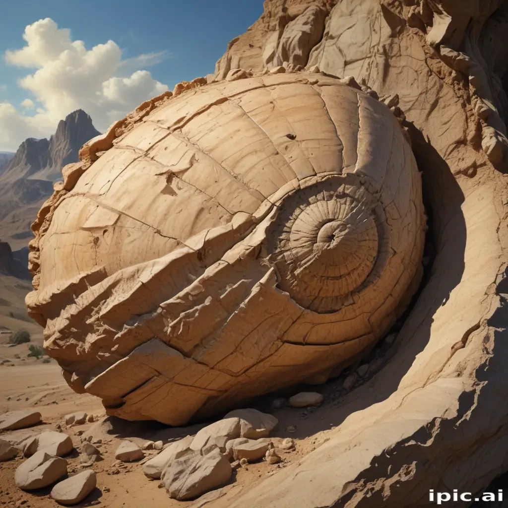 fossil drawing