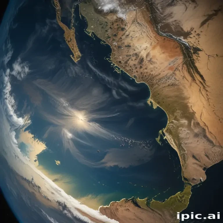 earth from space