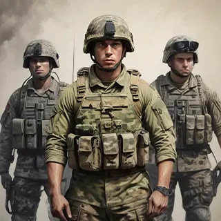 army drawing