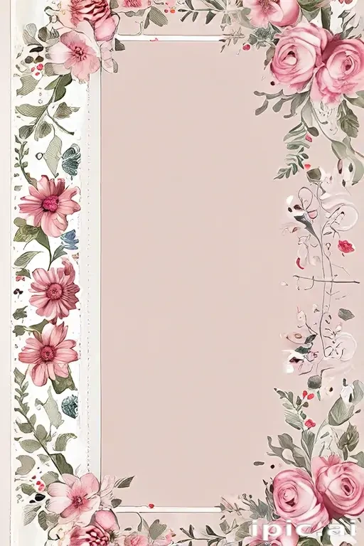 floral page borders